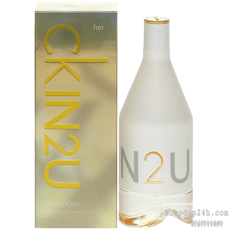 [Calvin Klein] Nước hoa nữ Calvin Klein IN2U For Her 100ml