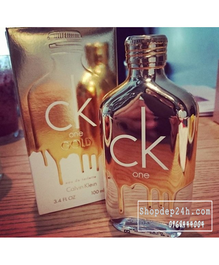 [Calvin Klein] Nước hoa nam nữ Calvin Klein CK One Gold 100ml