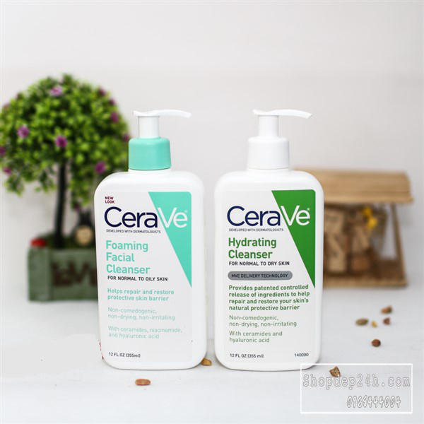 [CeraVe] Sữa Rửa Mặt CeraVe 355ml