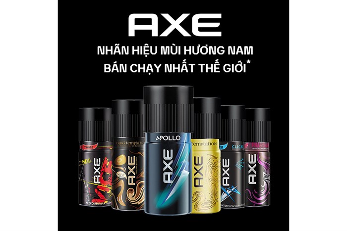 Xịt Ngăn Mùi Toàn Thân Axe 50ml